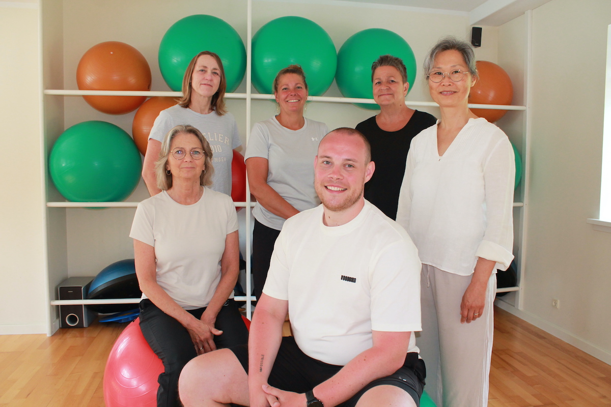 Teamet i Fysiokiss Nyborg